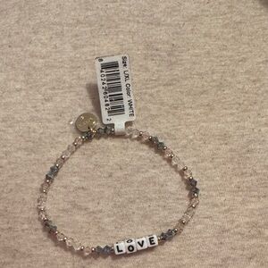 Little words project LOVE bracelet NWT size l xl